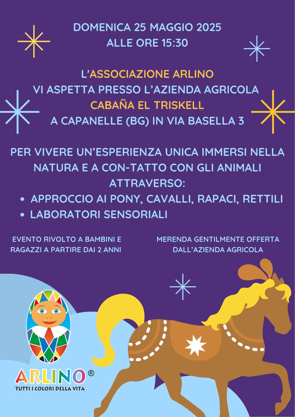 25 maggio 2025 - Un esperienza unica a con-tatto con gli animali